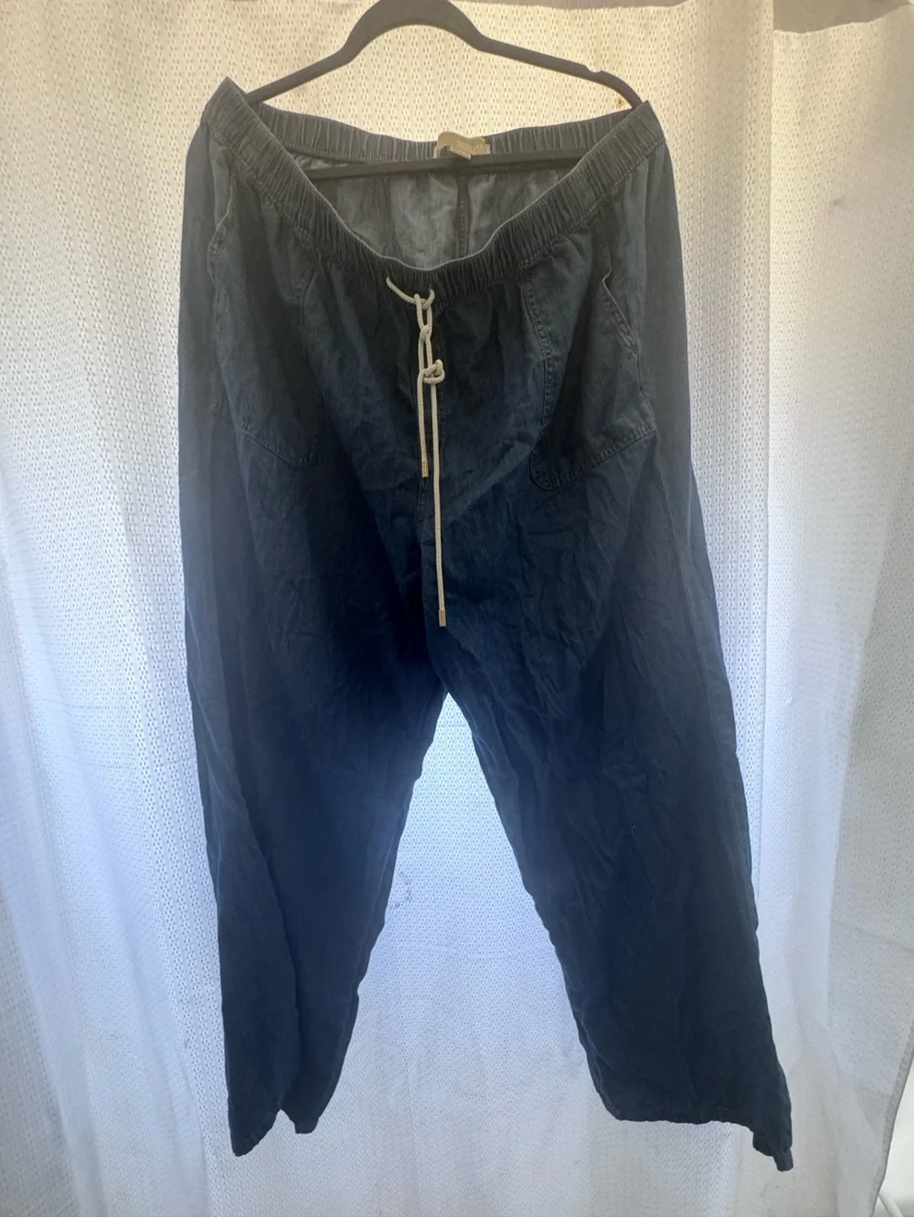 Womens Michael Kors Lightweigh Jeans. Elastic And Drawstring Waist. Size 3X.